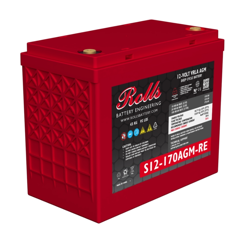 Batería Rolls S12-170AGM-RE 12V 159Ah